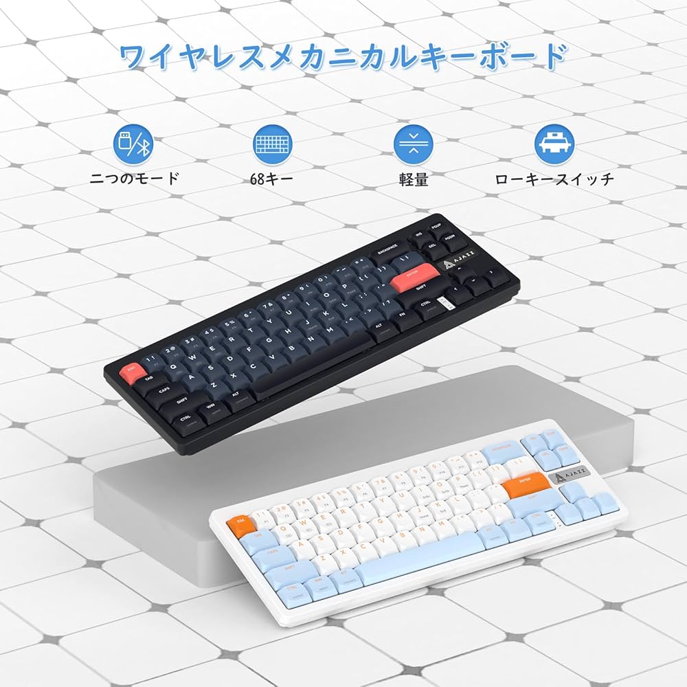 Amazon | MAMBASNAKE×AJAZZ AKL680ワイヤレスメカニカル